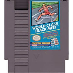 WORLD CLASS TRACK MEET NINTENDO NES - jeux video game-x