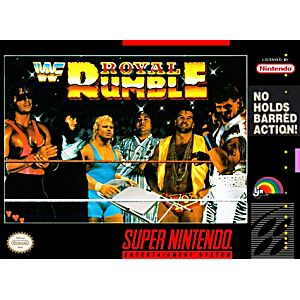 WWF ROYAL RUMBLE (SUPER NINTENDO SNES) - jeux video game-x