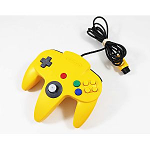 MANETTE NINTENDO 64 N64 YELLOW CONTROLLER JAUNE - jeux video game-x