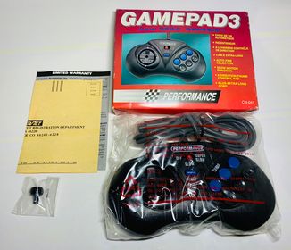 MANETTE SEGA GENESIS SG 3 BOUTONS GAMEPAD3 CONTROLLER - jeux video game-x