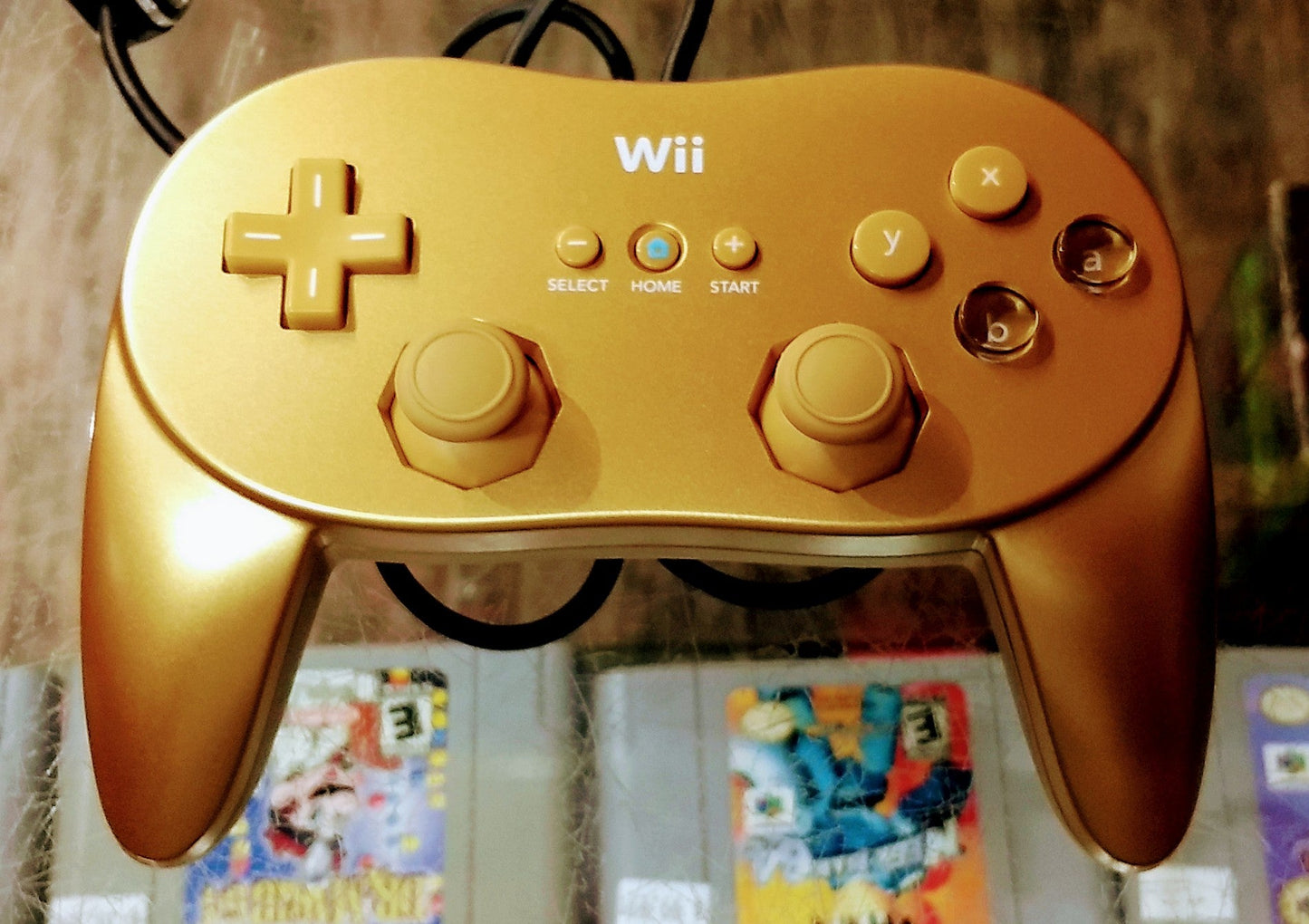 MANETTE WII CLASSIC CONTROLLER PRO - jeux video game-x