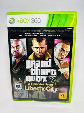 GRAND THEFT AUTO GTA IV 4 : THE COMPLETE EDITION XBOX 360 X360 - jeux video game-x