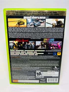 GRAND THEFT AUTO GTA IV 4 : THE COMPLETE EDITION XBOX 360 X360 - jeux video game-x