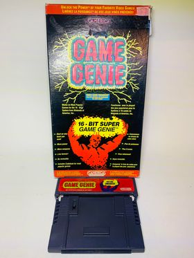 GAME GENIE en boite SUPER NINTENDO SNES - jeux video game-x