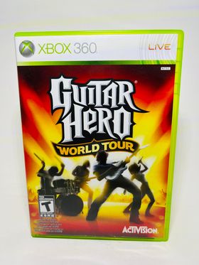 GUITAR HERO WORLD TOUR XBOX 360 X360 - jeux video game-x