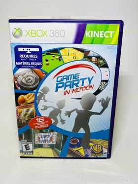 GAME PARTY IN MOTION XBOX 360 X360 - jeux video game-x