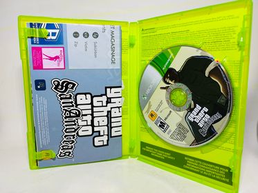 GRAND THEFT AUTO GTA SAN ANDREAS PLATINUM HITS XBOX 360 X360 - jeux video game-x