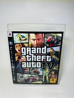 GRAND THEFT AUTO GTA IV 4 PLAYSTATION 3 PS3 - jeux video game-x