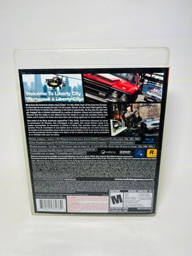 GRAND THEFT AUTO GTA IV 4 PLAYSTATION 3 PS3 - jeux video game-x