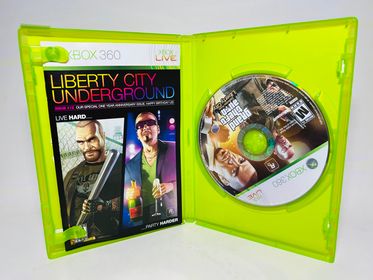 GRAND THEFT AUTO GTA EPISODES FROM LIBERTY CITY XBOX 360 X360 - jeux video game-x