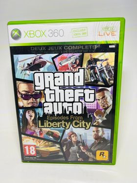 GRAND THEFT AUTO EPISODES FROM LIBERTY CITY VERSION FRANCAISE USK IMPORT JX360 - jeux video game-x