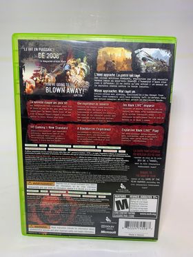 GEARS OF WAR GOW 2 XBOX 360 X360 - jeux video game-x