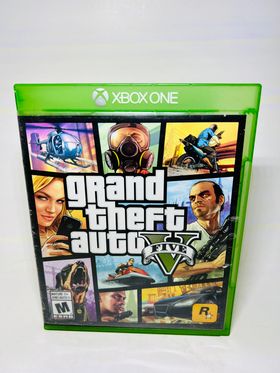 GRAND THEFT AUTO V GTA 5 XBOX ONE XONE - jeux video game-x