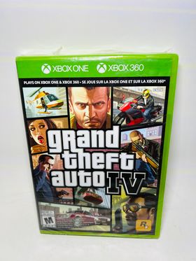 GRAND THEFT AUTO GTA IV 4 XBOX 360 X360 / XBOX ONE XONE - jeux video game-x