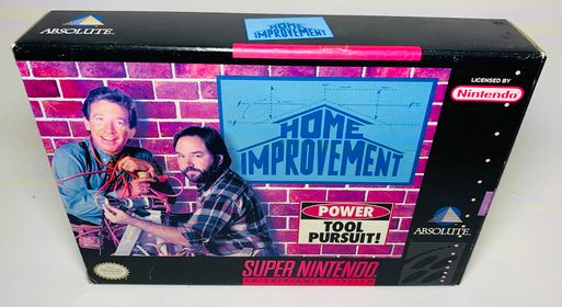 HOME IMPROVEMENT: POWER TOOL PURSUIT! en boite SUPER NINTENDO SNES - jeux video game-x