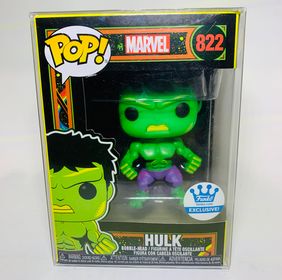 FUNKO POP HULK BLACKLIGHT #822 - jeux video game-x