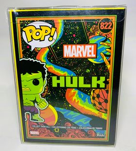 FUNKO POP HULK BLACKLIGHT #822 - jeux video game-x