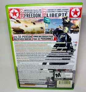 HOMEFRONT XBOX 360 X360 - jeux video game-x