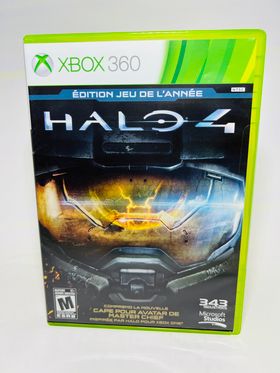 HALO 4 GAME OF THE YEAR EDITION GOTY VERSION FRANÇAISE XBOX 360 X360 - jeux video game-x