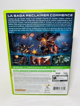 HALO 4 GAME OF THE YEAR EDITION GOTY VERSION FRANÇAISE XBOX 360 X360 - jeux video game-x
