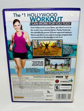 HARLEY PASTERNAK HOLLYWOOD WORKOUT XBOX 360 X360 - jeux video game-x