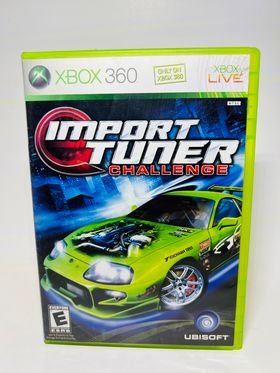 IMPORT TUNER CHALLENGE XBOX 360 X360 - jeux video game-x