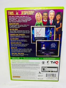 JEOPARDY XBOX 360 X360 - jeux video game-x