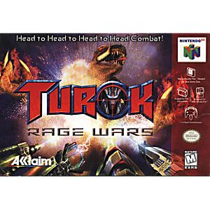 TUROK RAGE WARS (NINTENDO 64 N64) - jeux video game-x