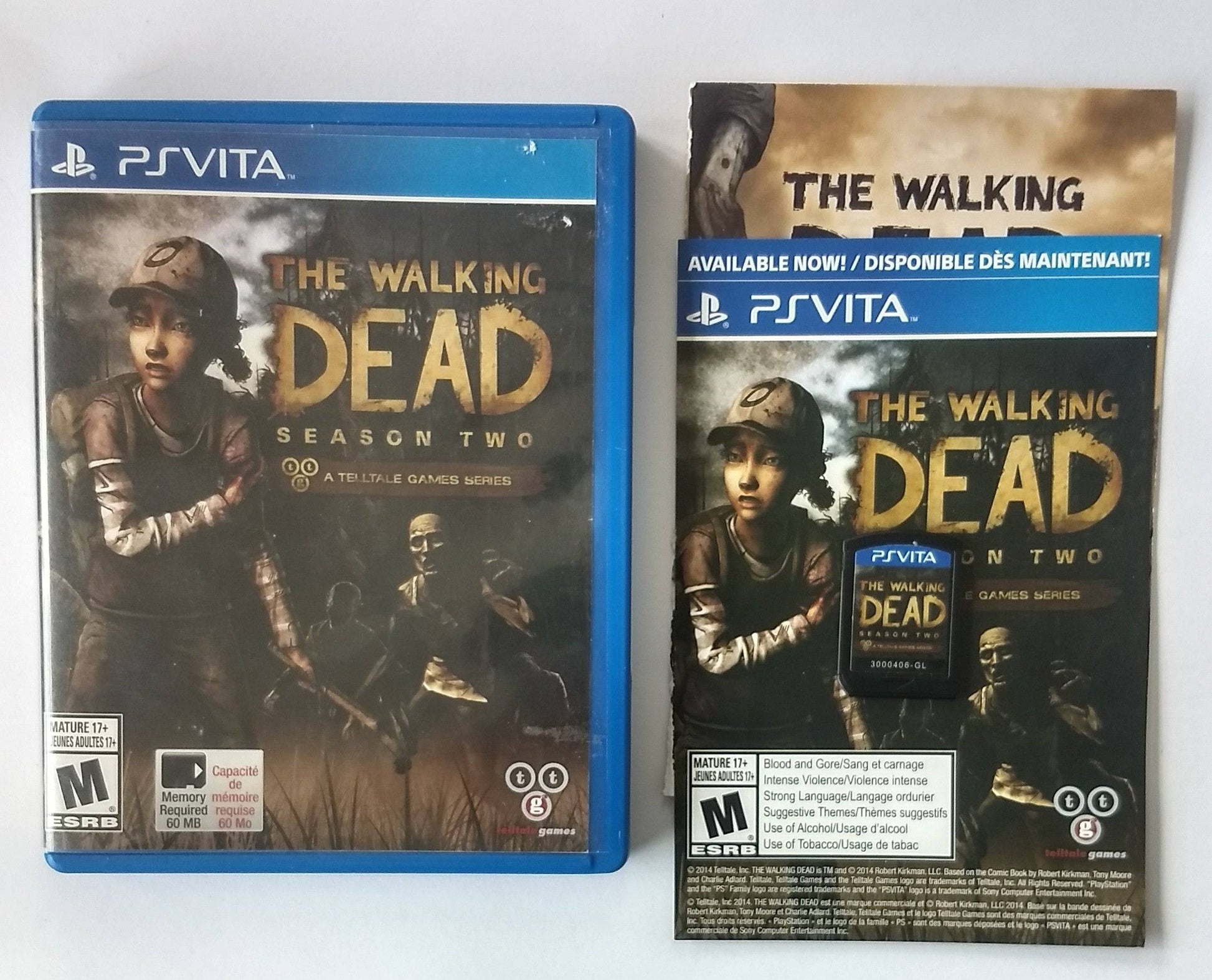 THE WALKING DEAD SEASON TWO (PLAYSTATION VITA) - jeux video game-x