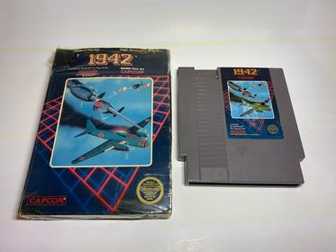 1942 EN BOITE NINTENDO NES - jeux video game-x