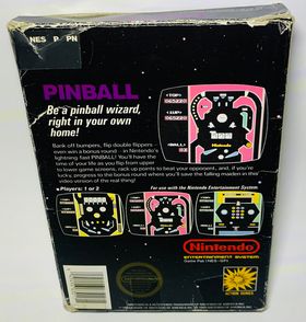 PINBALL EN BOITE NINTENDO NES - jeux video game-x