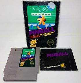 PINBALL EN BOITE NINTENDO NES - jeux video game-x