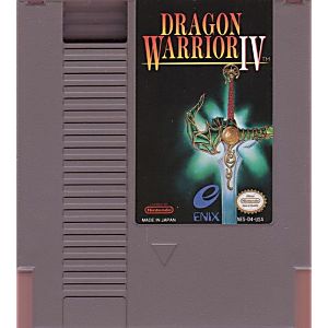 DRAGON WARRIOR IV 4 (NINTENDO NES) - jeux video game-x