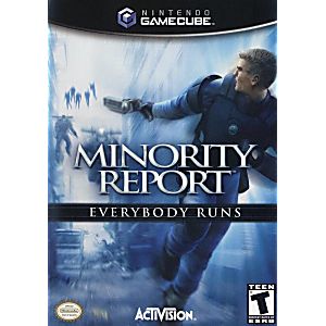 MINORITY REPORT: EVERYBODY RUNS (NINTENDO GAMECUBE NGC) - jeux video game-x