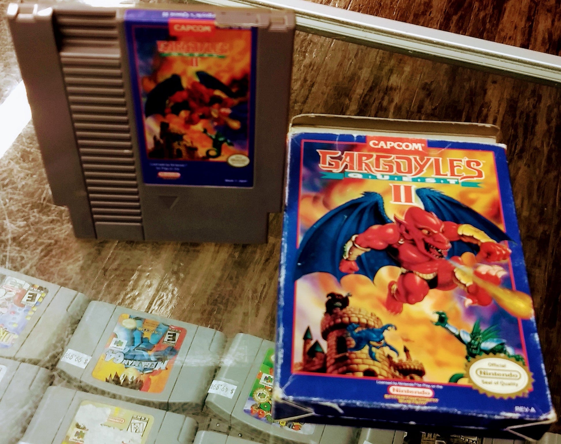 GARGOYLE'S QUEST II 2 THE DEMON DARKNESS EN BOITE (NINTENDO NES) - jeux video game-x