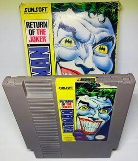 BATMAN RETURN OF THE JOKER EN BOITE NINTENDO NES - jeux video game-x