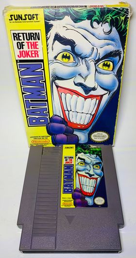 Batman Return of the Joker for Nintendo good NES