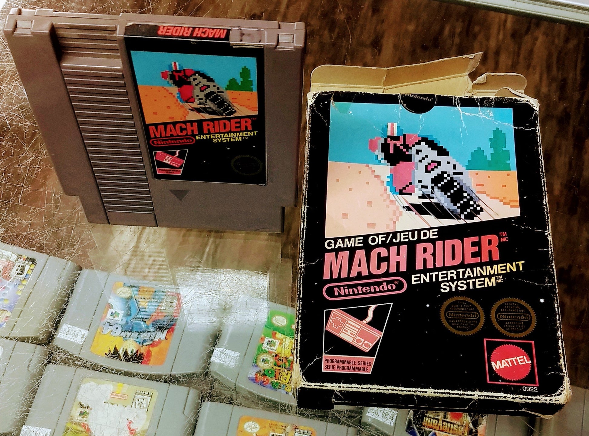 MACH RIDER EN BOITE (NINTENDO NES) - jeux video game-x