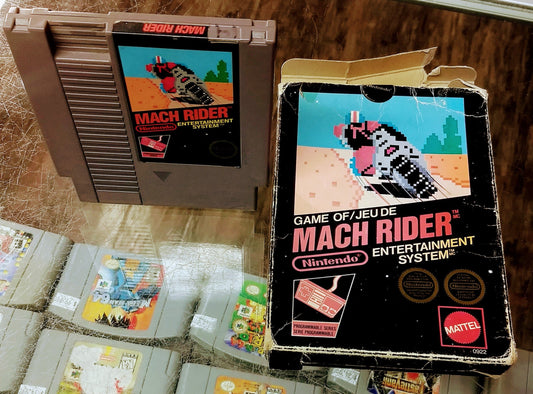 MACH RIDER EN BOITE (NINTENDO NES) - jeux video game-x