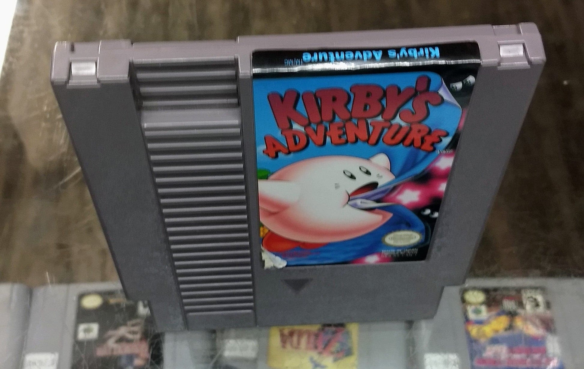 KIRBY'S ADVENTURE VERSION FRANCAISE (NINTENDO NES) - jeux video game-x