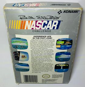 BILL ELLIOTS NASCAR CHALLENGE EN BOITE NINTENDO NES - jeux video game-x