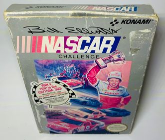 BILL ELLIOTS NASCAR CHALLENGE EN BOITE NINTENDO NES - jeux video game-x