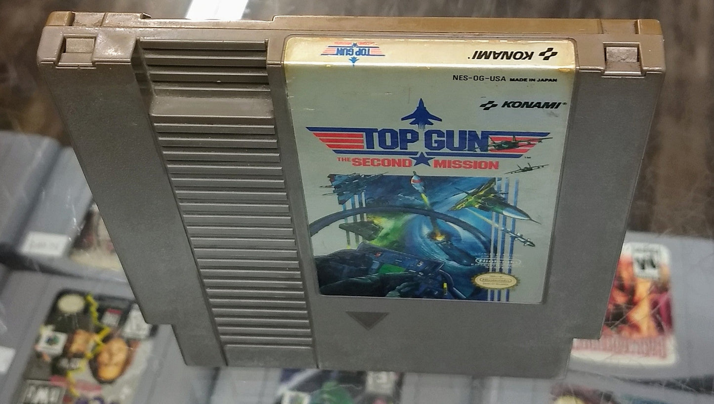 TOP GUN THE SECOND MISSION NINTENDO NES - jeux video game-x