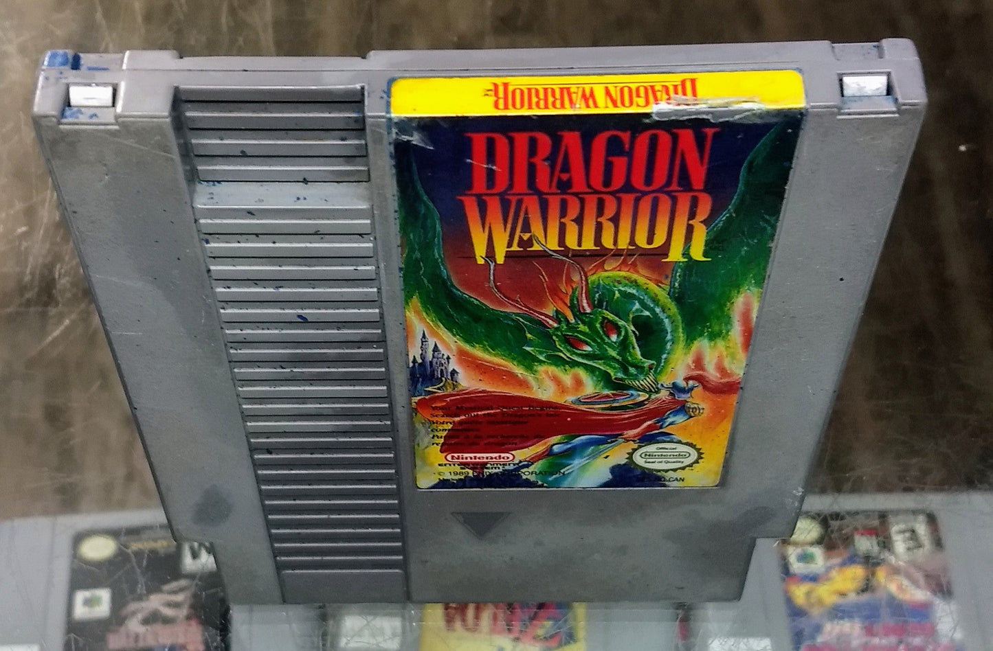DRAGON WARRIOR NINTENDO NES - jeux video game-x