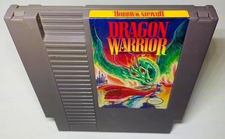 DRAGON WARRIOR NINTENDO NES - jeux video game-x