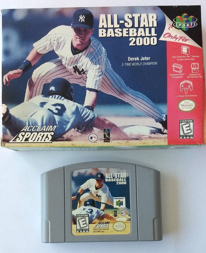 ALL-STAR BASEBALL 2000 EN BOITE NINTENDO 64 N64 - jeux video game-x