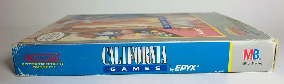 CALIFORNIA GAMES EN BOITE NINTENDO NES - jeux video game-x