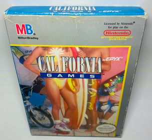 CALIFORNIA GAMES EN BOITE NINTENDO NES - jeux video game-x
