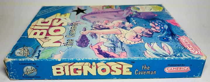 BIG NOSE THE CAVEMAN EN BOITE NINTENDO NES - jeux video game-x