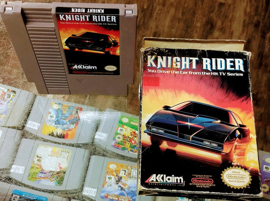 KNIGHT RIDER EN BOITE (NINTENDO NES) - jeux video game-x